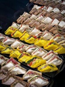 Imagen de comida de un evento / congreso / fiesta