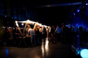 Imagen de un servicio en un congreso / convención